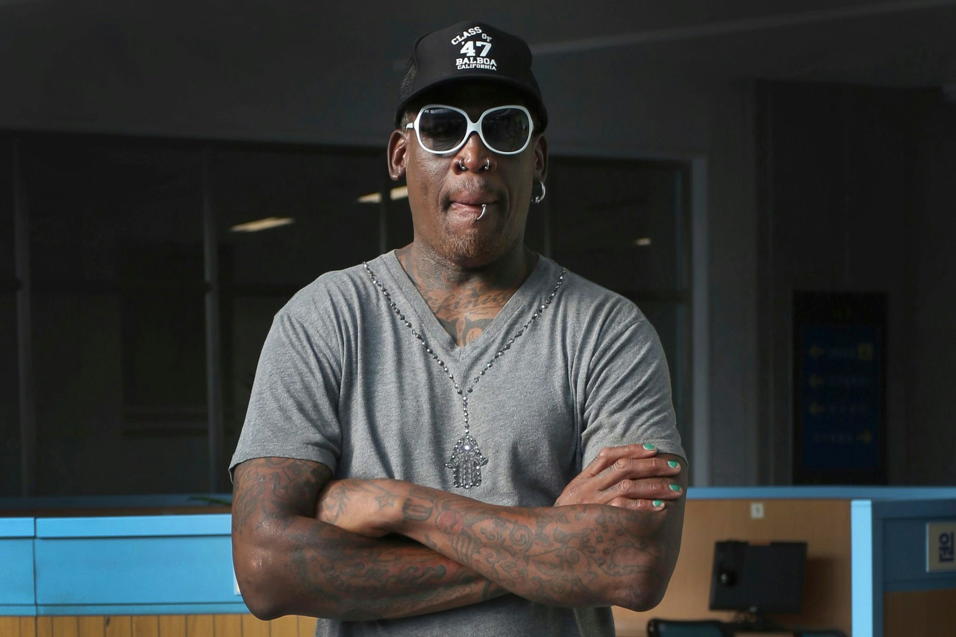 Der ehemalige US-Profi-Basketballer Dennis Rodman (Archivbild).
