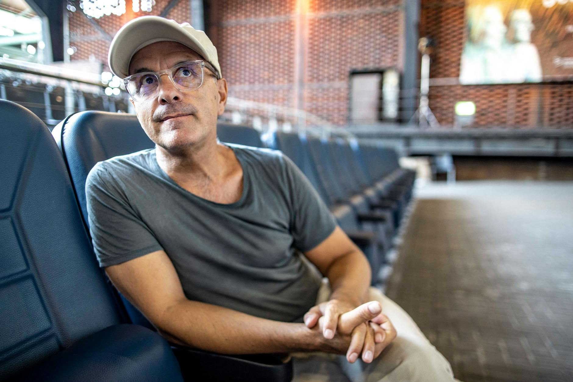 Christoph Maria Herbst in seinem natürlichen Lebensraum: dem Kino.