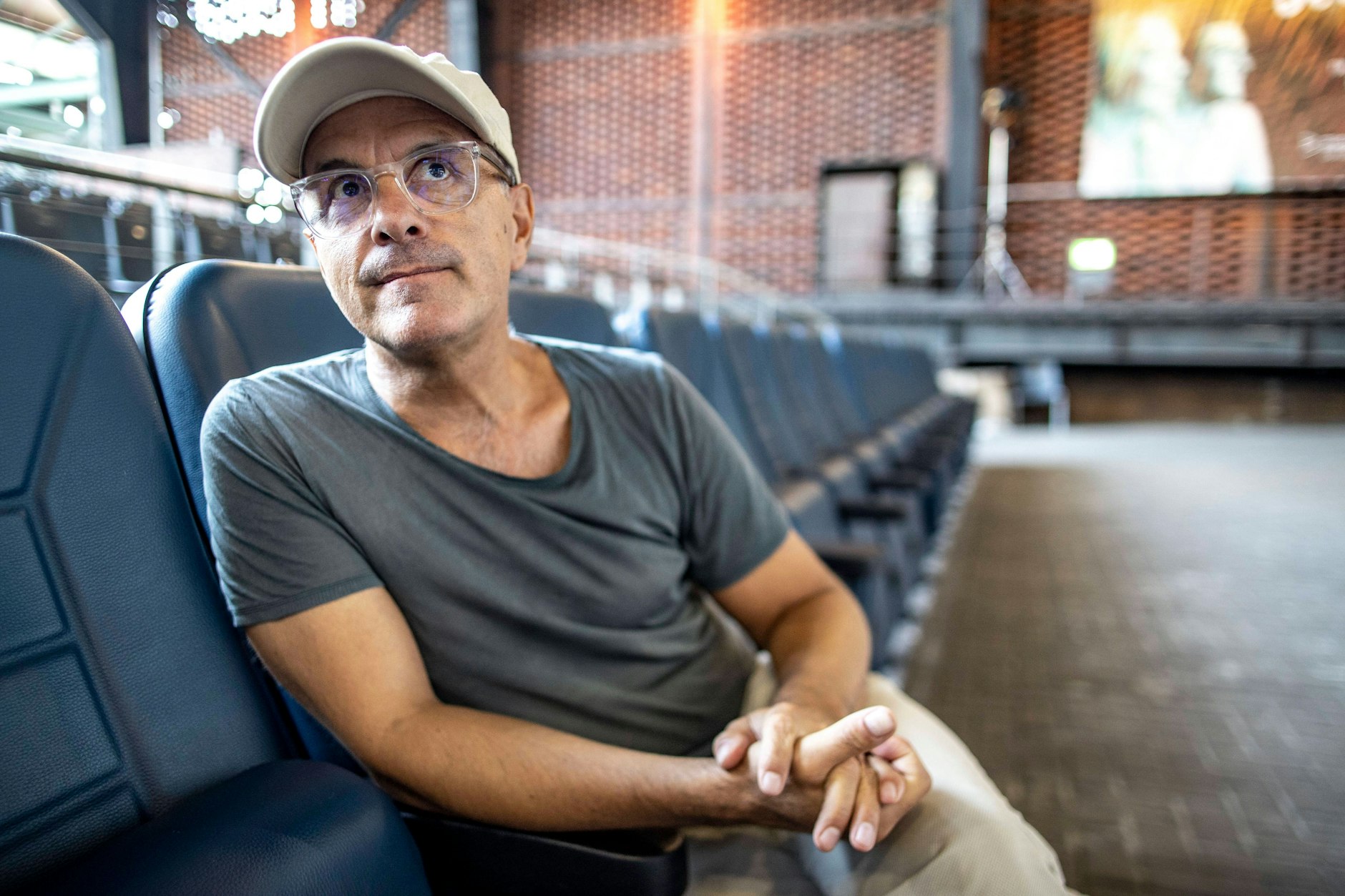 Christoph Maria Herbst in seinem natürlichen Lebensraum: dem Kino.