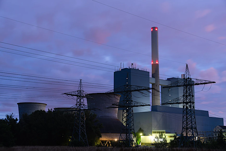 Das Uniper-Gaskraftwerk in Gebersdorf.