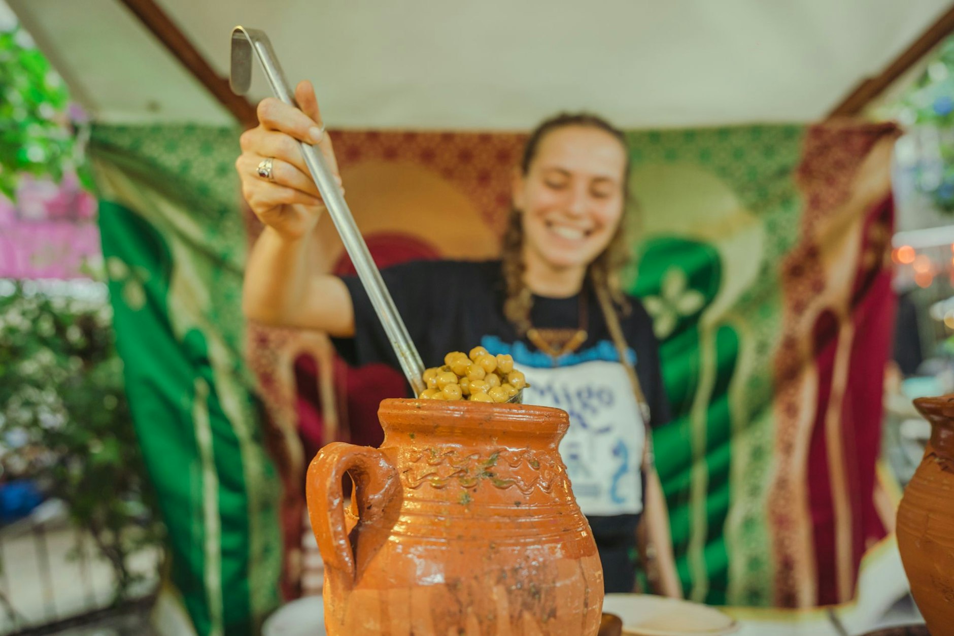 Give chickpeas a chance: Beim Hummus-Festival dreht sich alles um die Kichererbse.