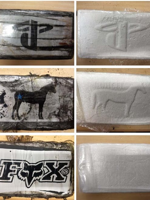 So war das in Brasilien beschlagnahmte Kokain verpackt.