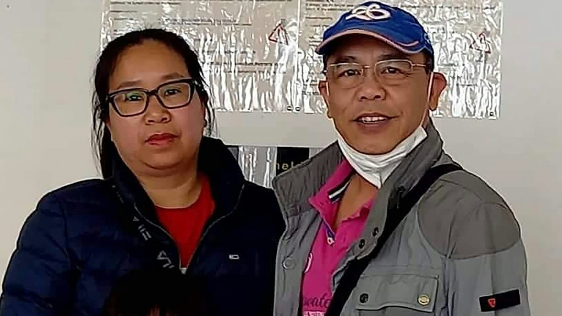 Pham Phi Son mit seiner Frau und Tochter Emilia.