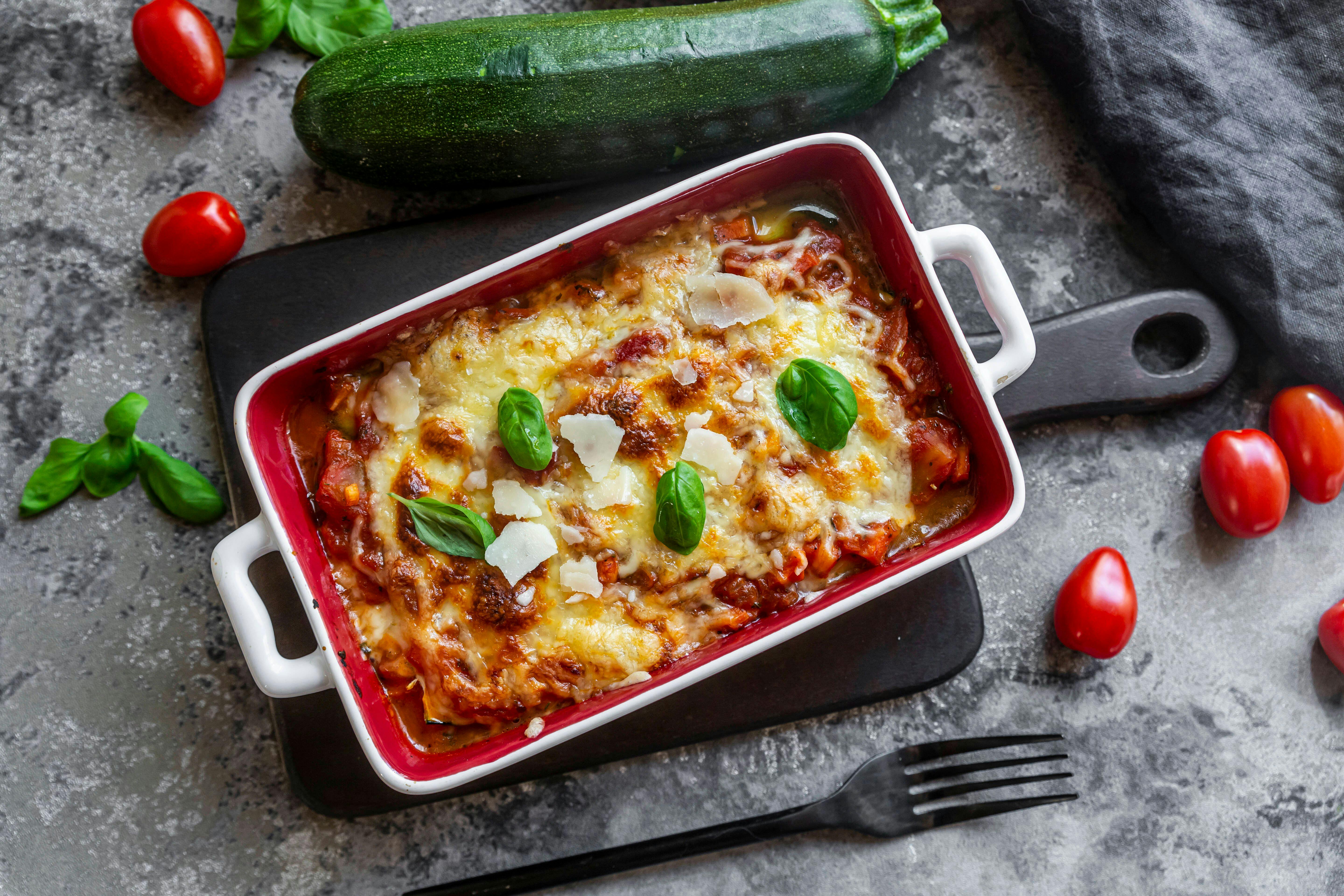 Das Super-Rezept für Lasagne ganz ohne Fleisch – mit frischem Gemüse ...