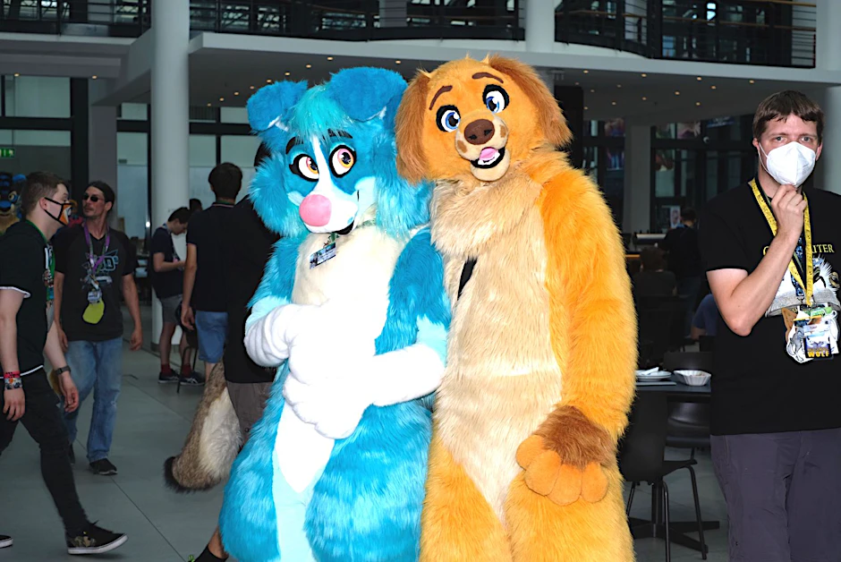 Auf der Eurofurence ist tierisch was los.