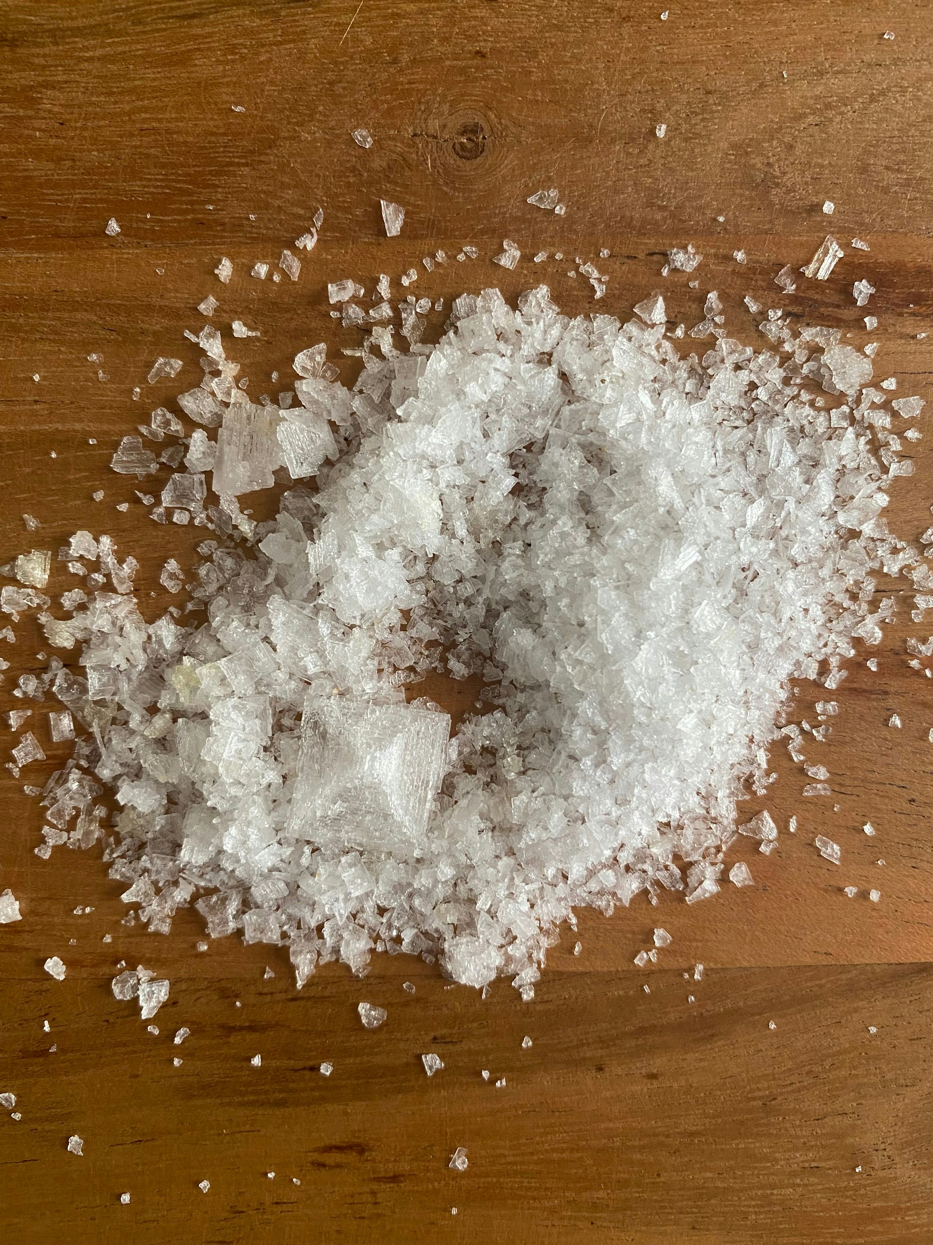 Sehen Sie die kleine Pyramide von Gizeh? Das Markenzeichen des britischen Super-Salzes.