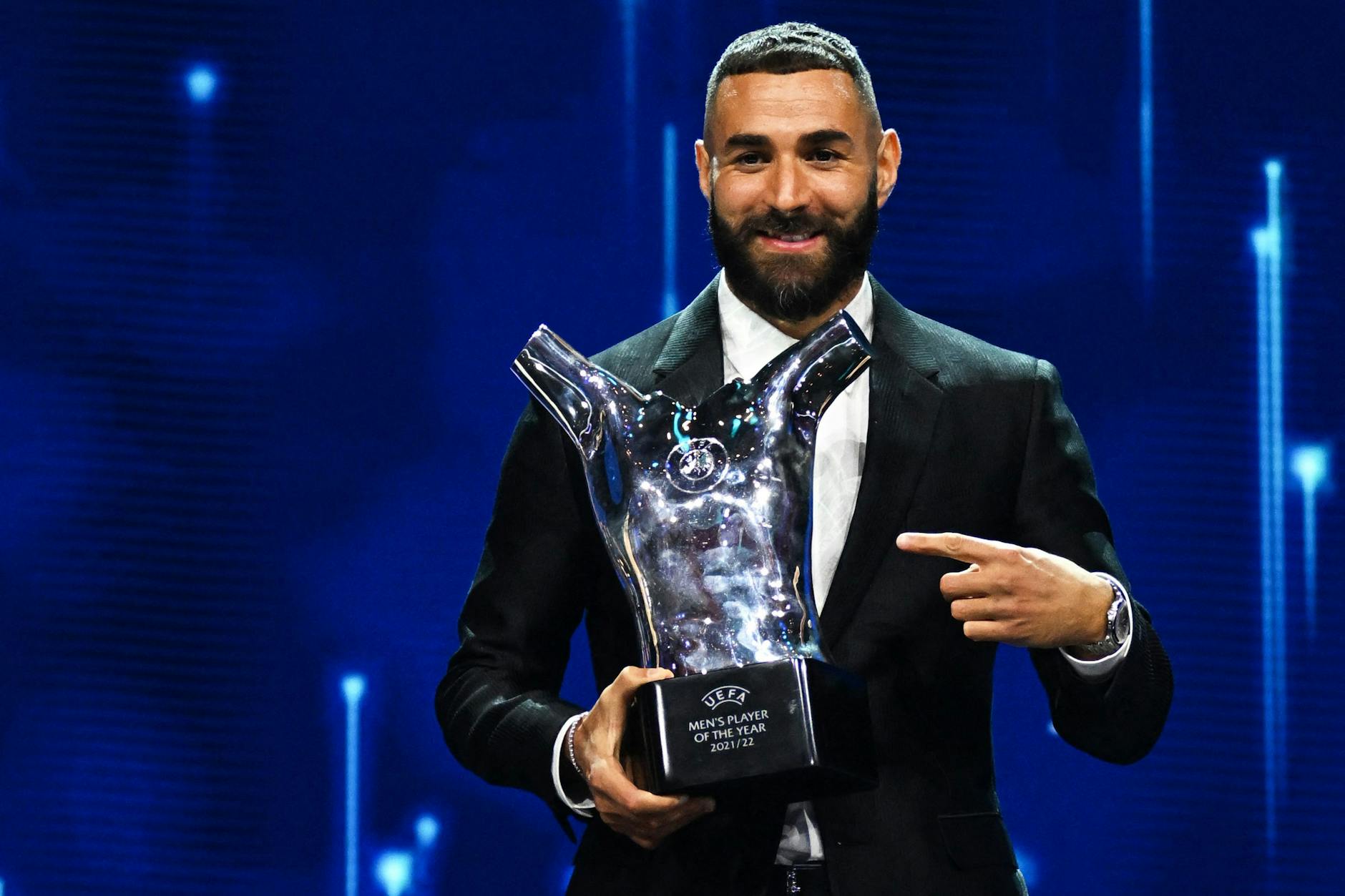 Karim Benzema ist als diesjähriger Fußballer Europas ausgewählt worden.