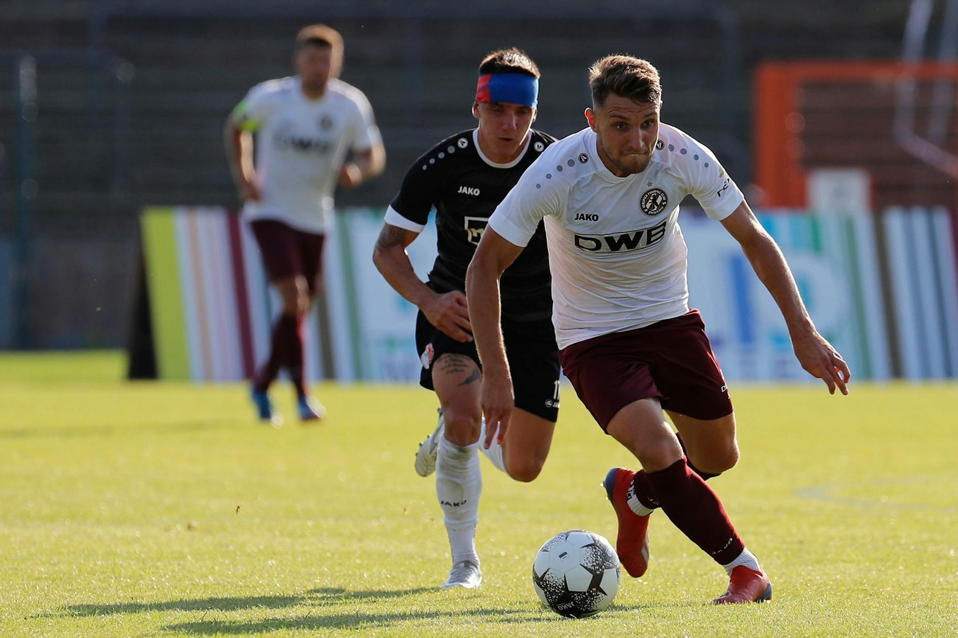 Amar Suljic ist heiß drauf, am Freitagabend mit dem BFC Dynamo die ersten Heimpunkte einzufahren.