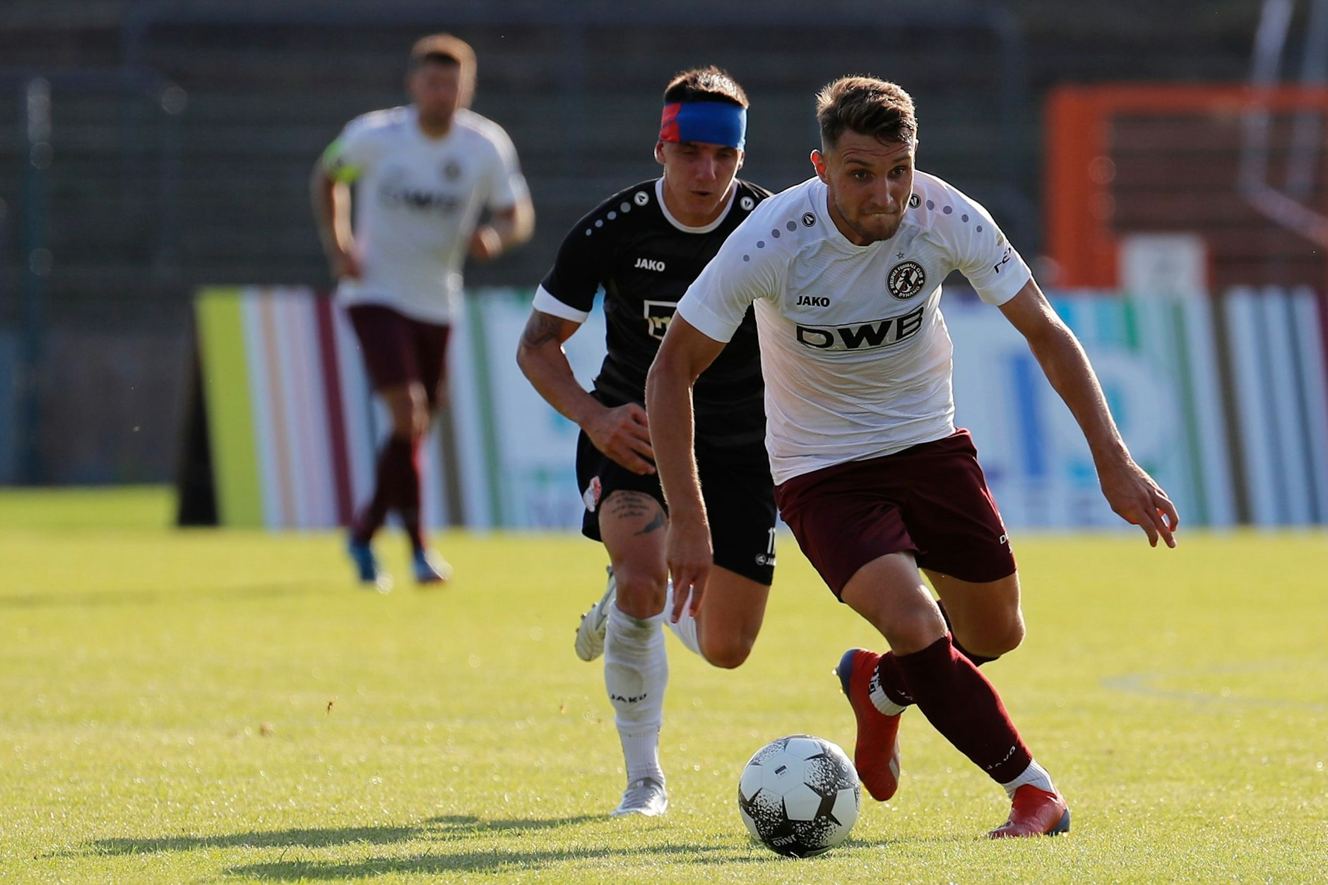 Amar Suljic ist heiß drauf, am Freitagabend mit dem BFC Dynamo die ersten Heimpunkte einzufahren.