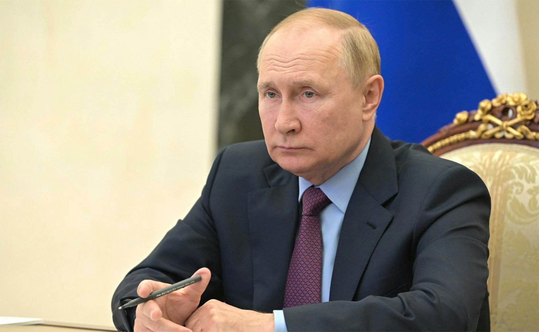 Hat die Vergrößerung der Armee angeordnet: Russlands Präsident Wladimir Putin. t Pix/ZUMA/dpa