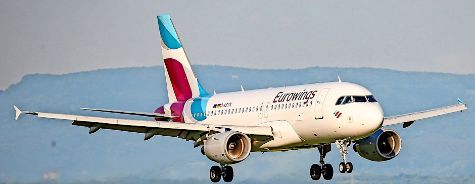Ein Flugzeug der Lufthansa-Tochter Eurowings.