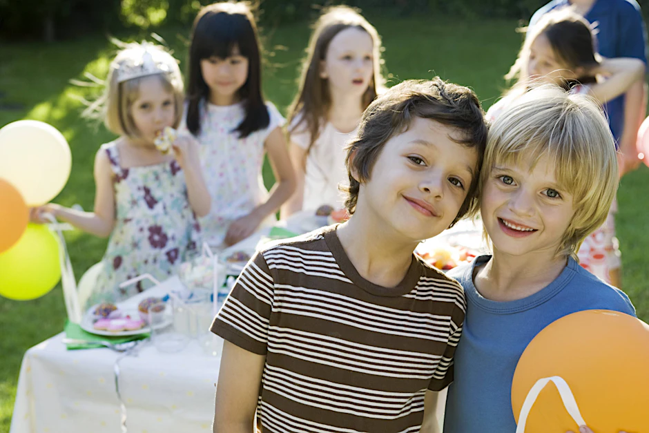 Ein Kindergeburtstag ist immer nur so gut wie das Lächeln der Kinder breit ist.