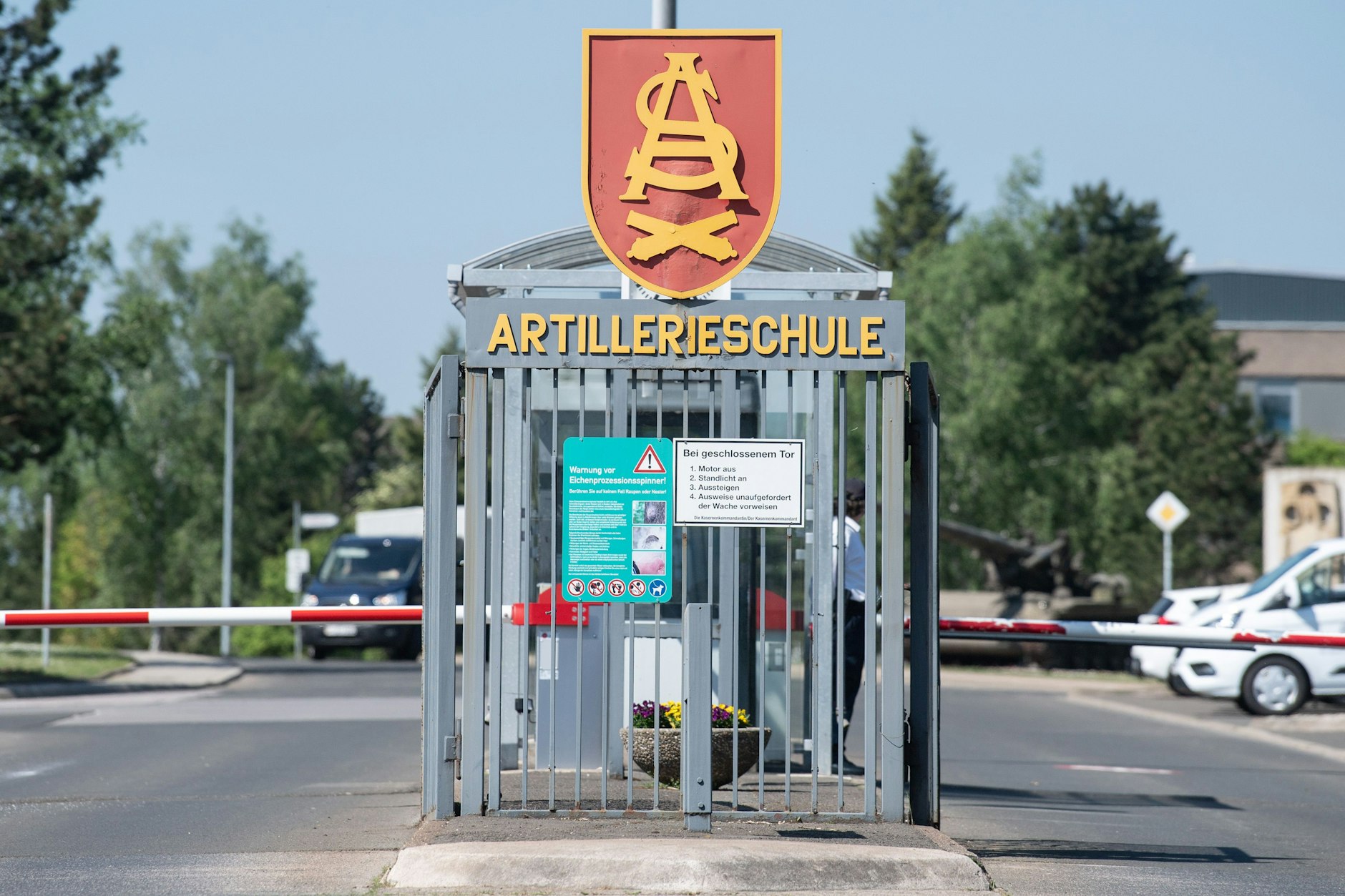 Die Artillerieschule der Bundeswehr in Idar-Oberstein.&nbsp;