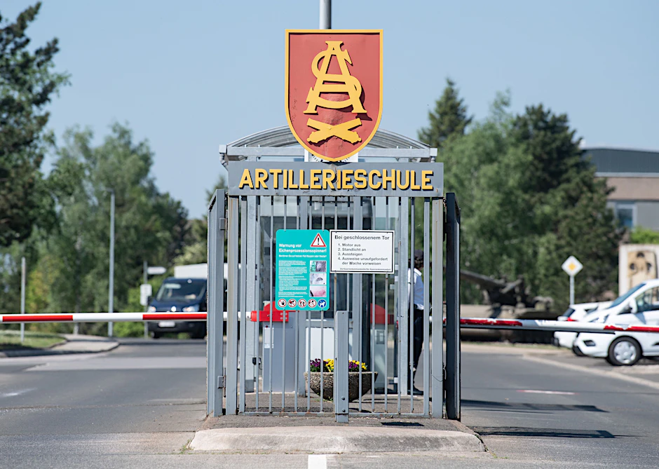 Die Artillerieschule der Bundeswehr in Idar-Oberstein.&nbsp;