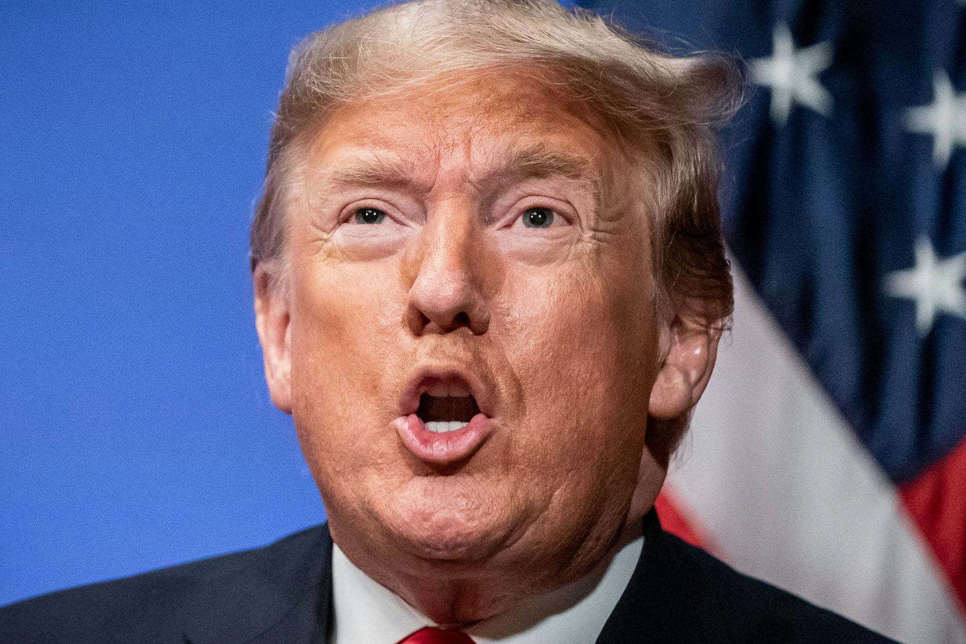 Will sich mit einer Klage gegen die Behörden wehren: Donald Trump kritisiert das Vorgehen des FBI als politisch motiviert.