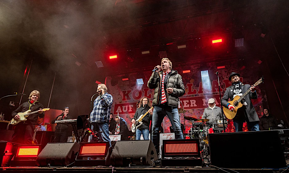 ARCHIV - Die Kölner Mundart-Band «Black Fööss» feiert 50. Geburtstag. Archivbild  