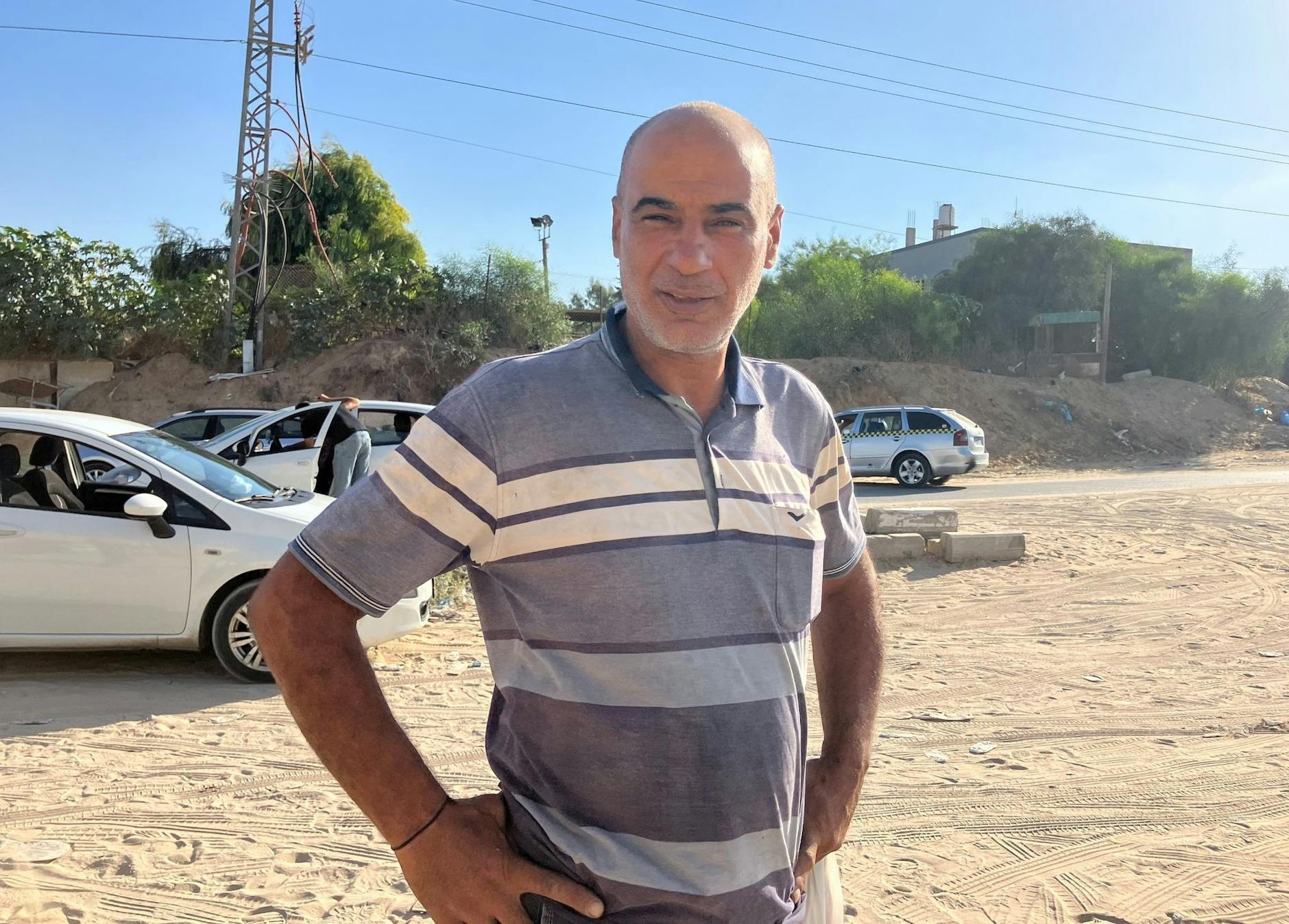 Masen Madhun, Arbeiter aus Gaza.