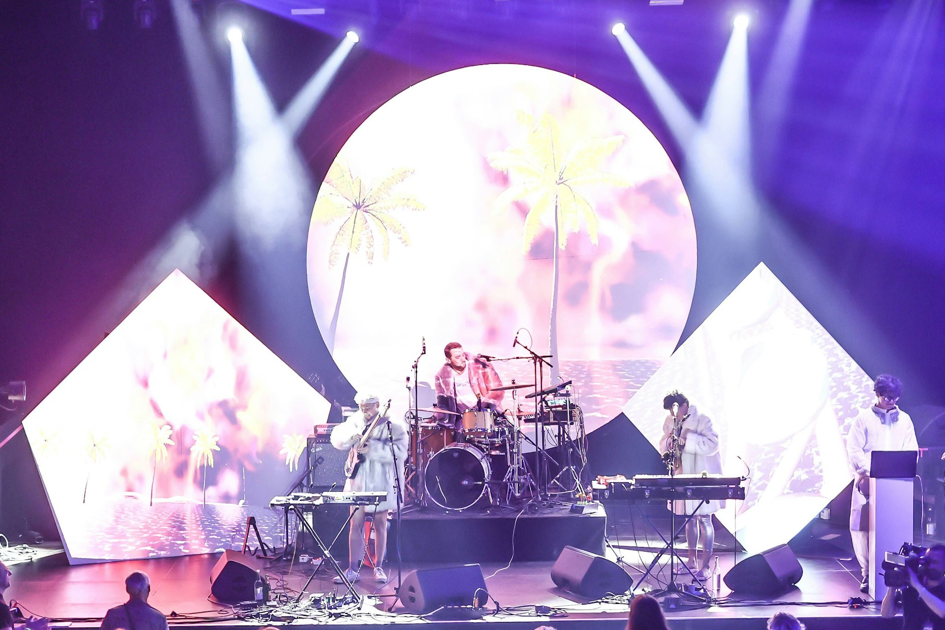 Das Konzert von Painting bei Pop-Kultur 2022 in der Kulturbrauerei.