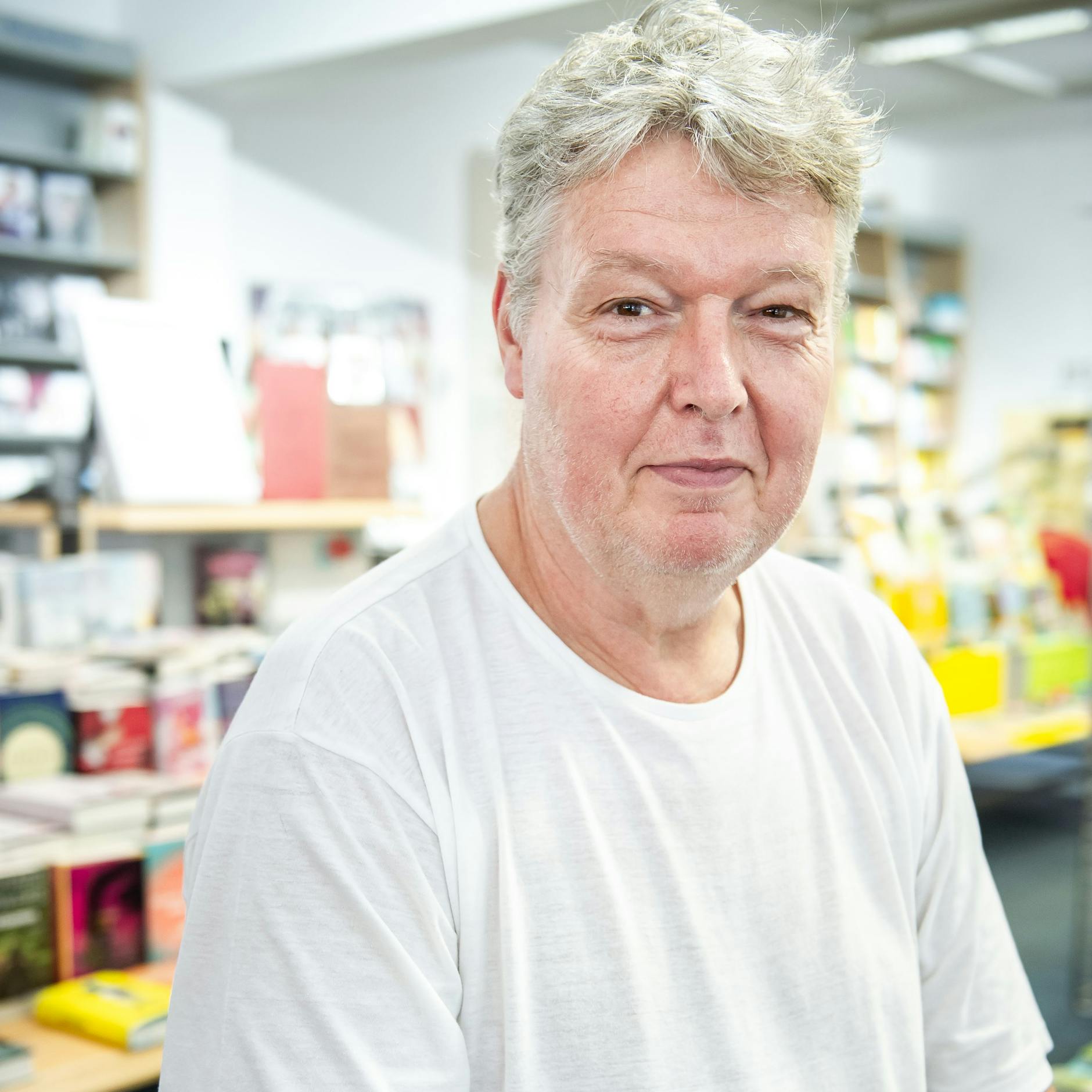 Buchhändler Heinz Ostermann wurde Opfer von drei rechtsextremistischen Anschlägen.