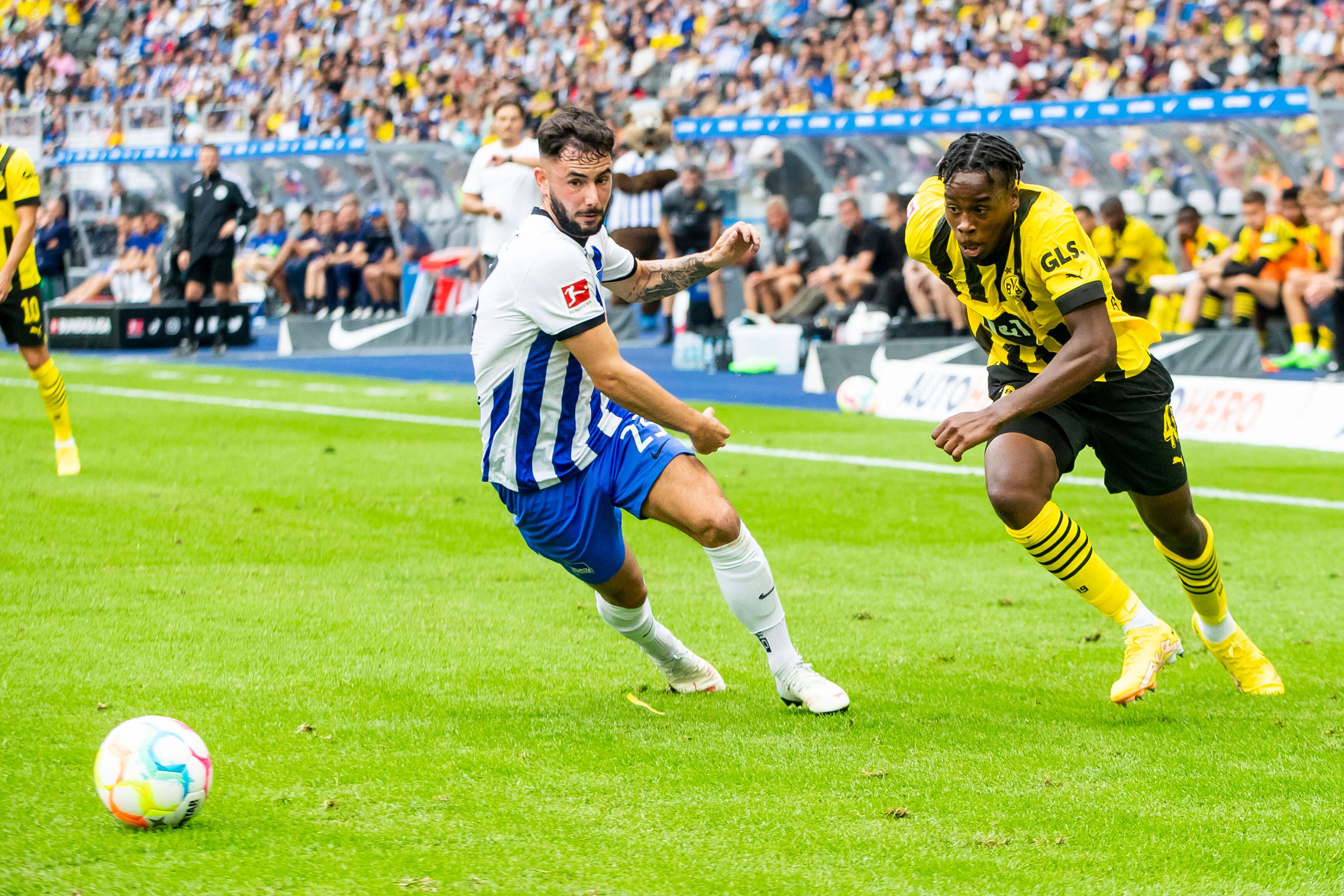 Lattenkracher nach Krebsdiagnose: Marco Richters fast perfektes Hertha-Märchen gegen den BVB