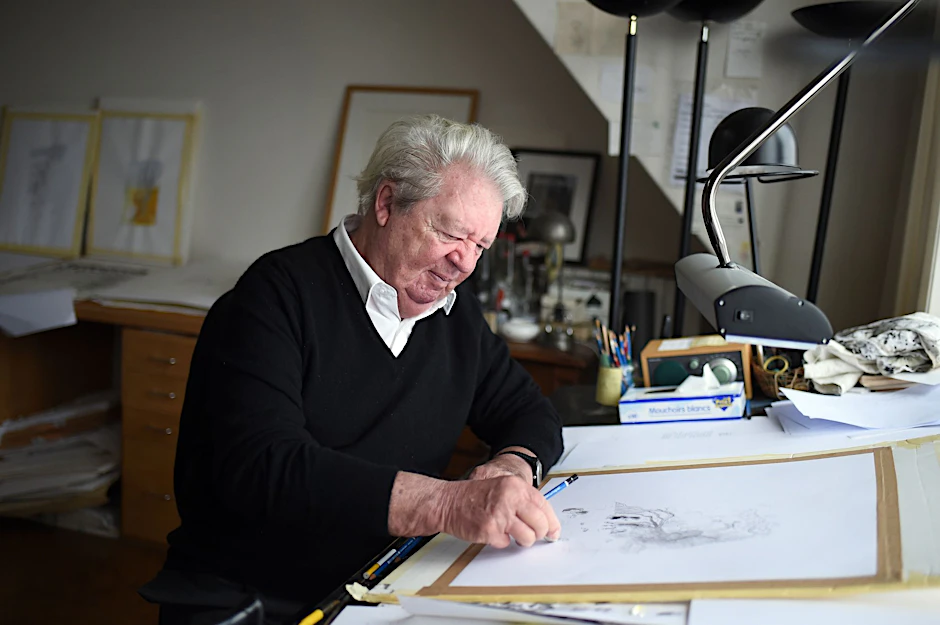 ARCHIV - Der französische Zeichner und Karikaturist Jean-Jacques Sempé wäre am 17.08.2022 90 Jahre alt geworden.  