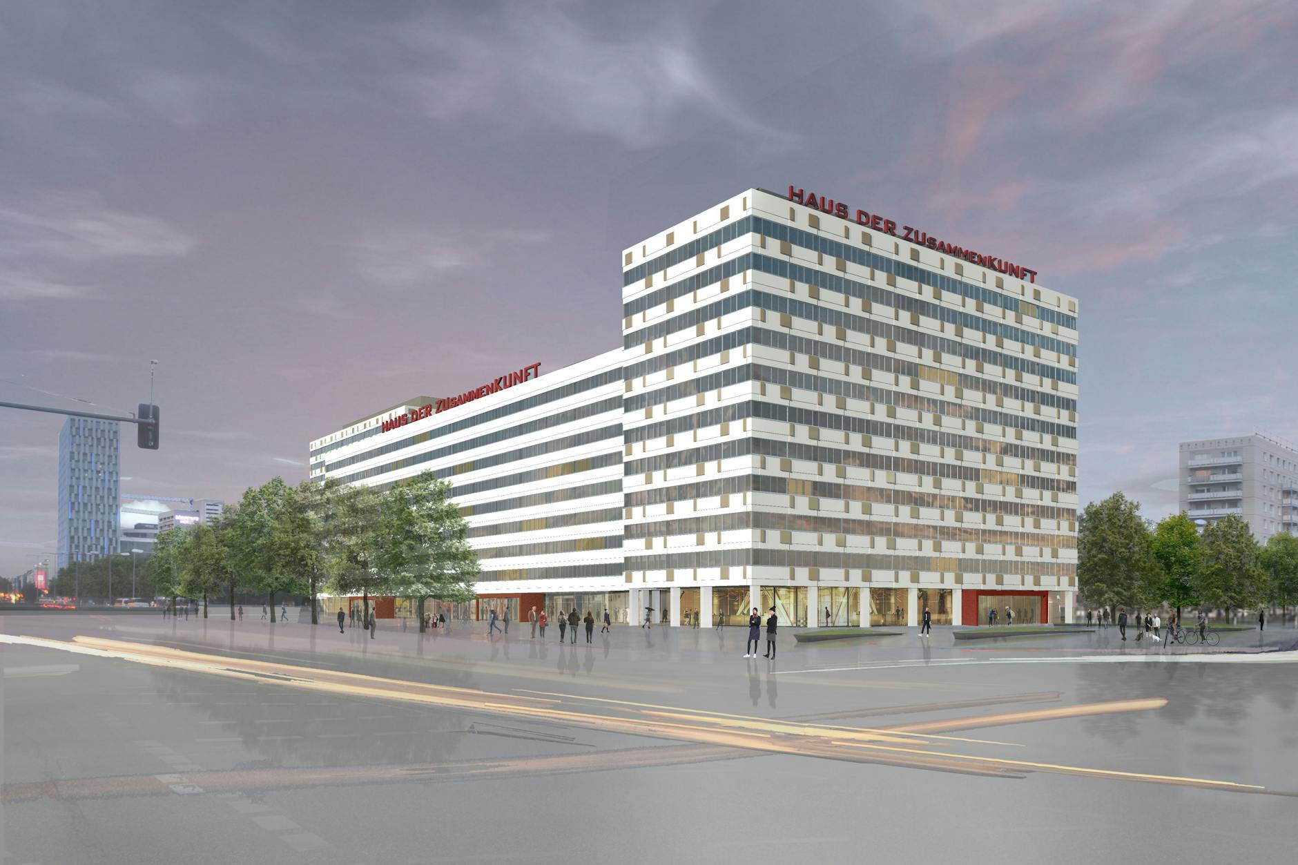 So soll es nach der Sanierung aussehen: das Haus der Statistik am Alexanderplatz.