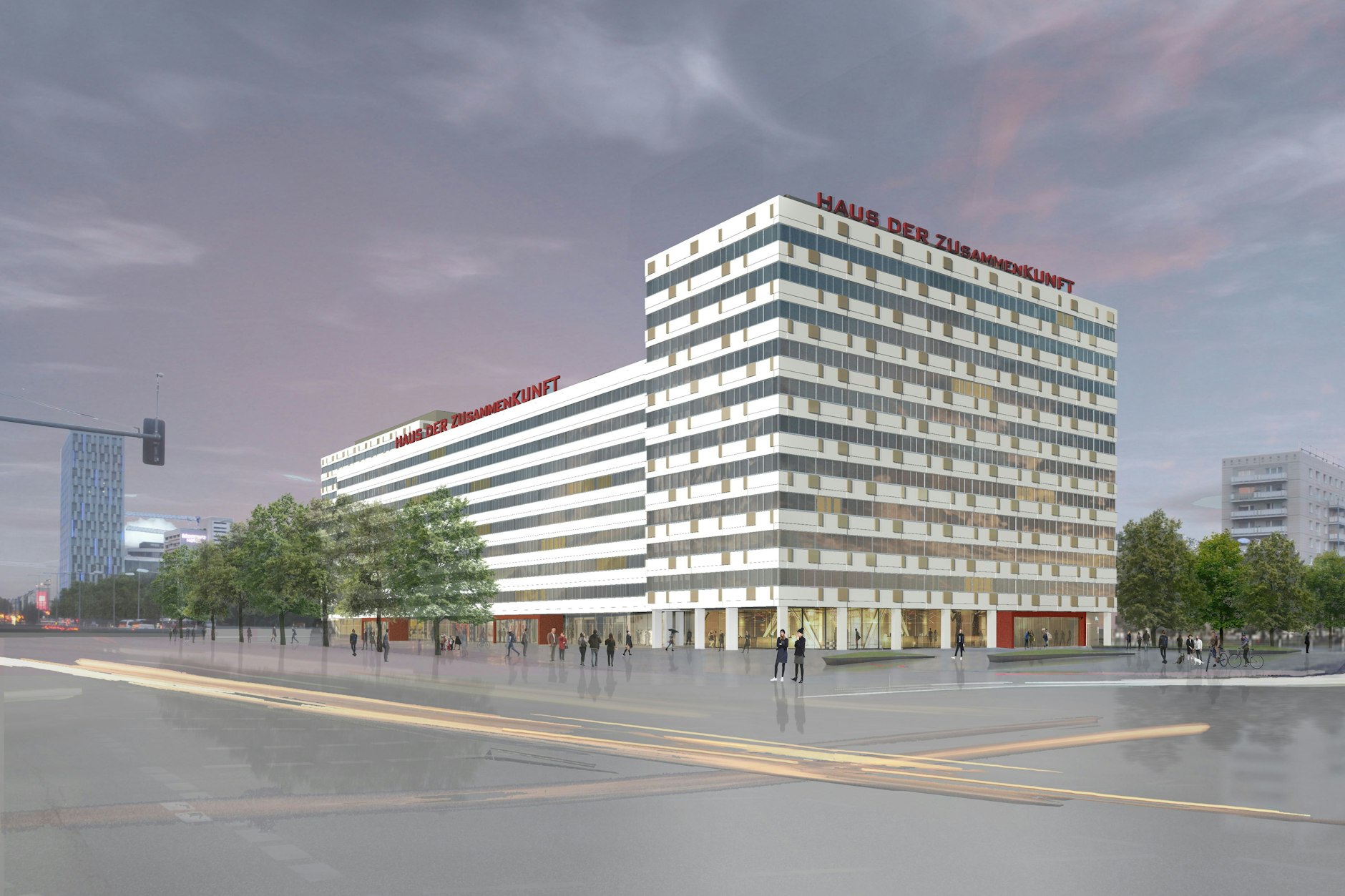 So soll es nach der Sanierung aussehen: das Haus der Statistik am Alexanderplatz.