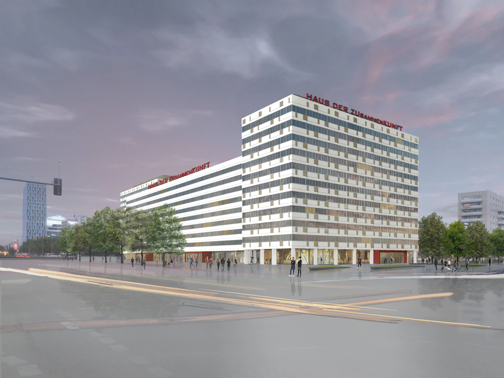 Baustart am Haus der Statistik: Jetzt wird das DDR-Erbe saniert