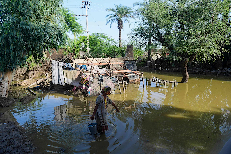 Mehr als 33 Millionen Menschen sind von den Überschwemmungen in Pakistan betroffen.