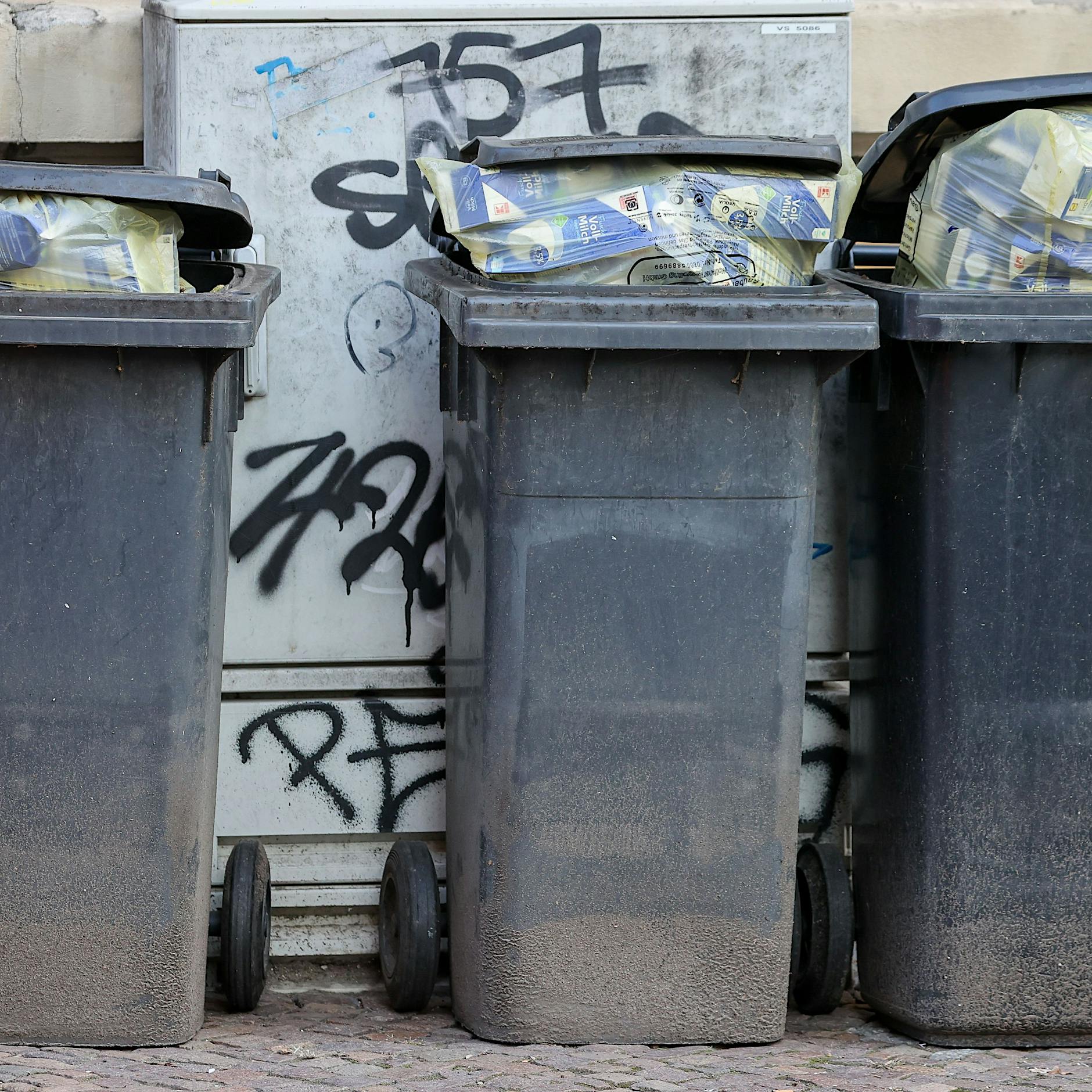 Sitzstreik für die Berliner Müllabfuhr