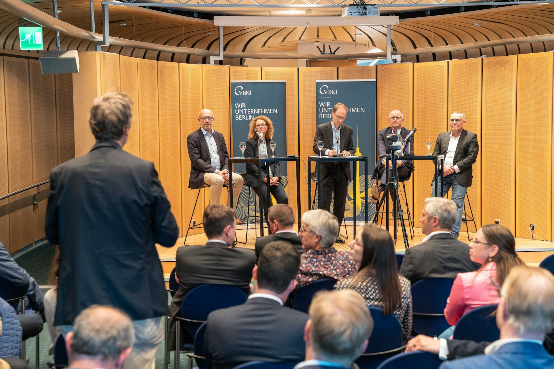 Diskussionspanel mit Top-Entscheidern der Berliner Energiebranche am 29. September 2022