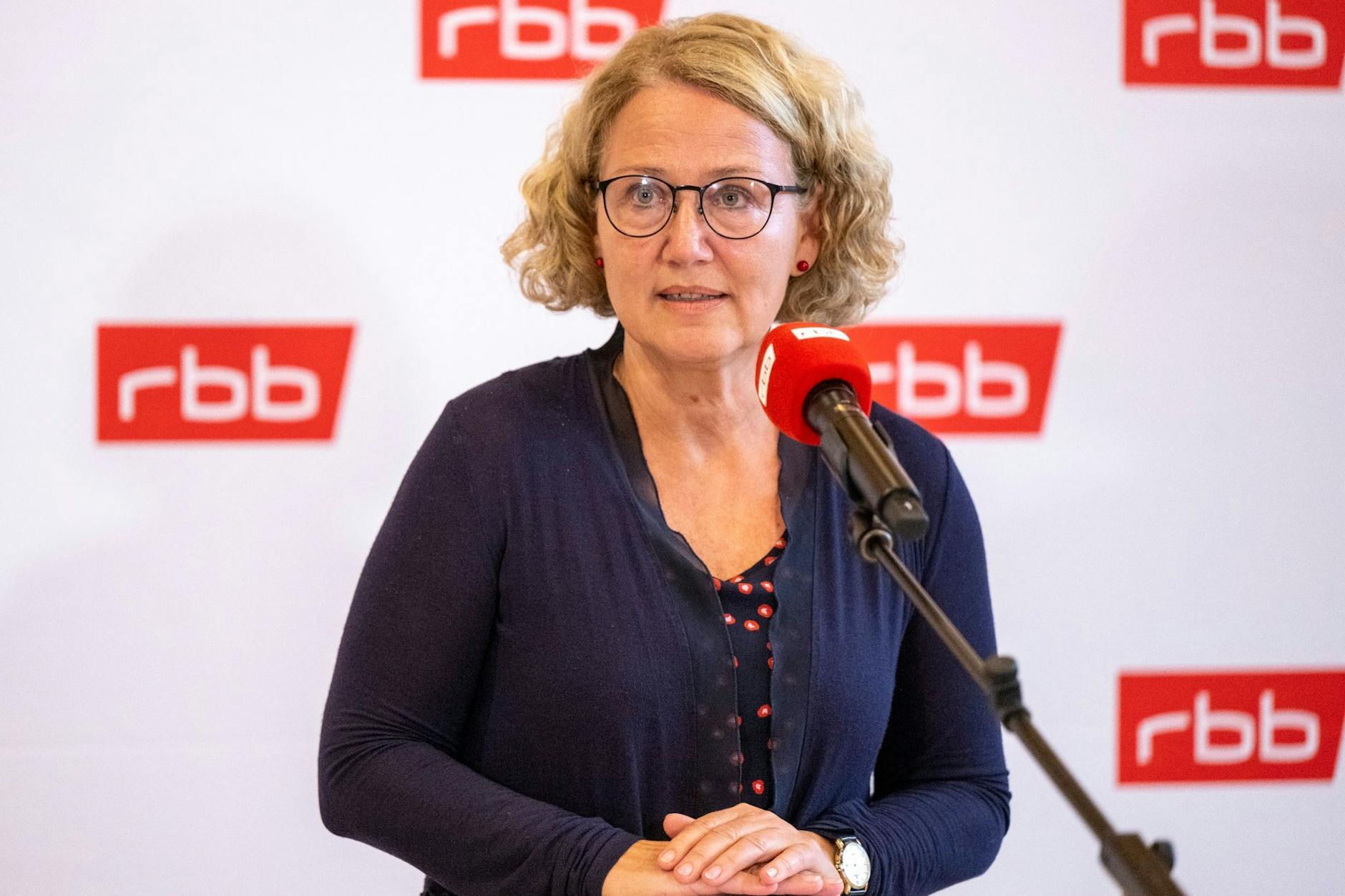 RBB-Verwaltungsratschefin Dorette König kündigte an, das umstrittene Bonus-System für Führungskräfte abschaffen zu wollen. 