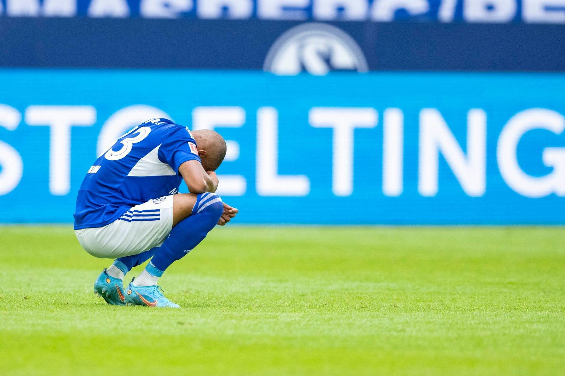 Malick Thiaw erlebte mit Schalke ein Debakel und könnte den Club verlassen. - Nutzung nur nach schriftlicher Vereinbarung mit der dpa