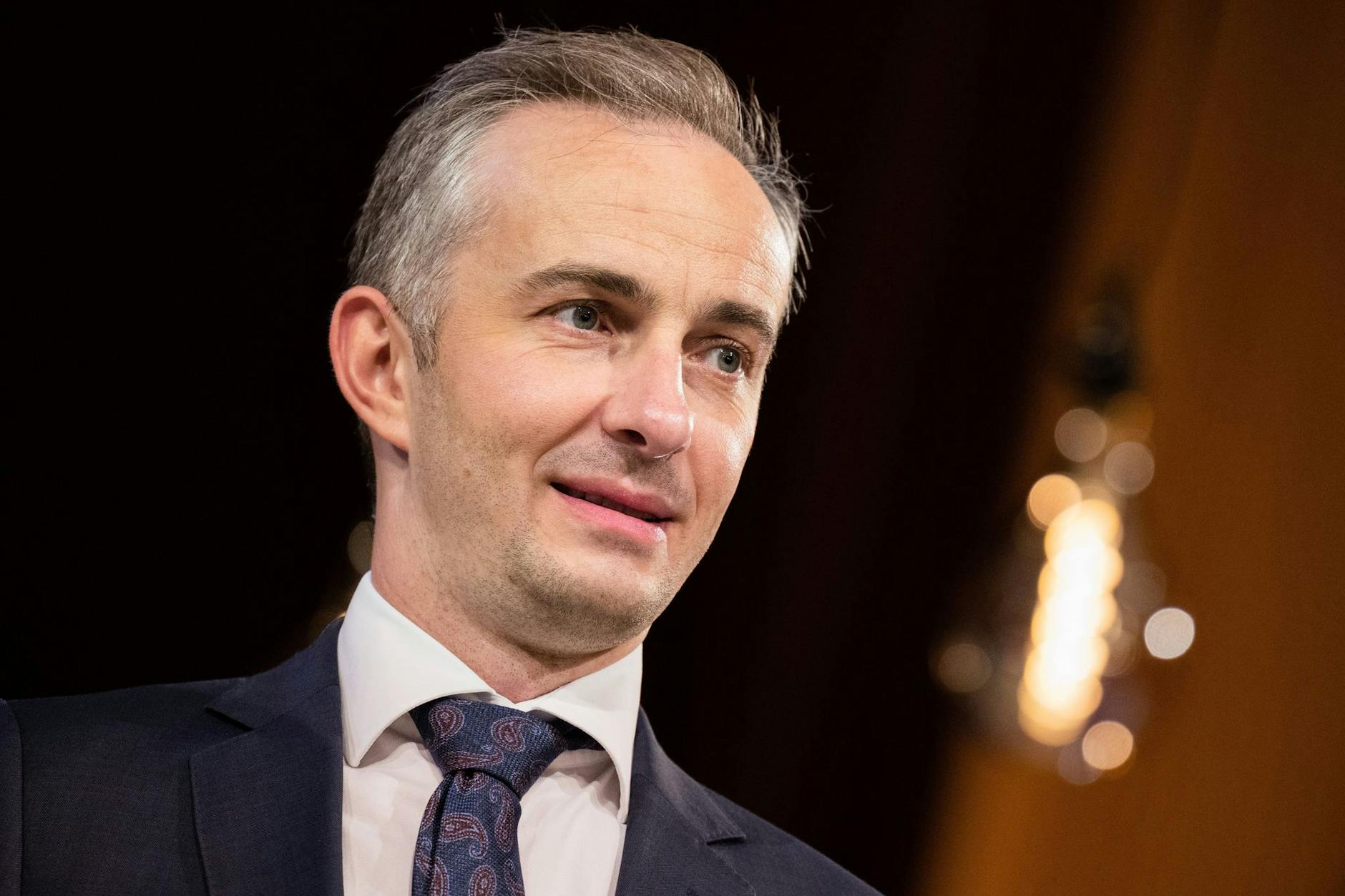 Der Moderator Jan Böhmermann