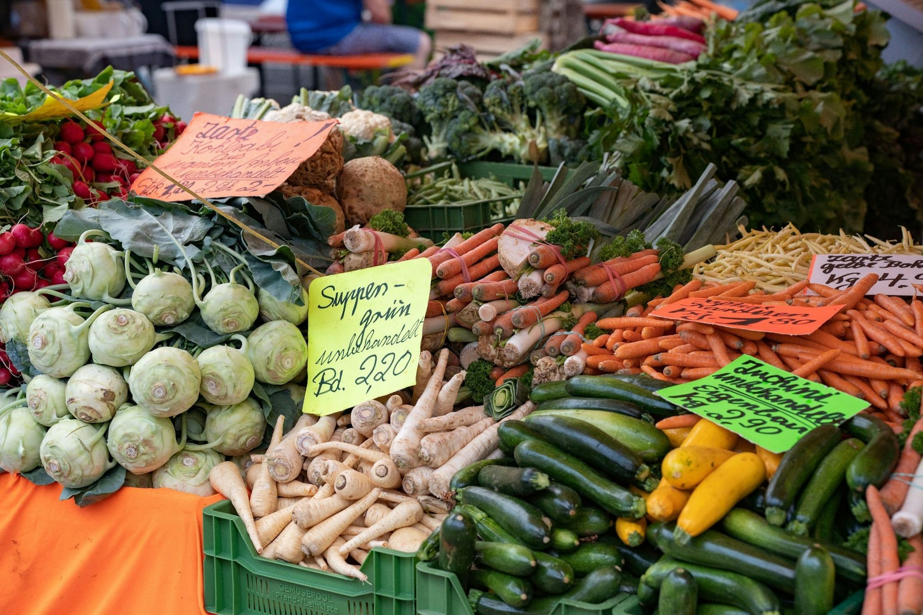 Obst und Gemüse verteuerten sich in Berlin um 8,2 Prozent.