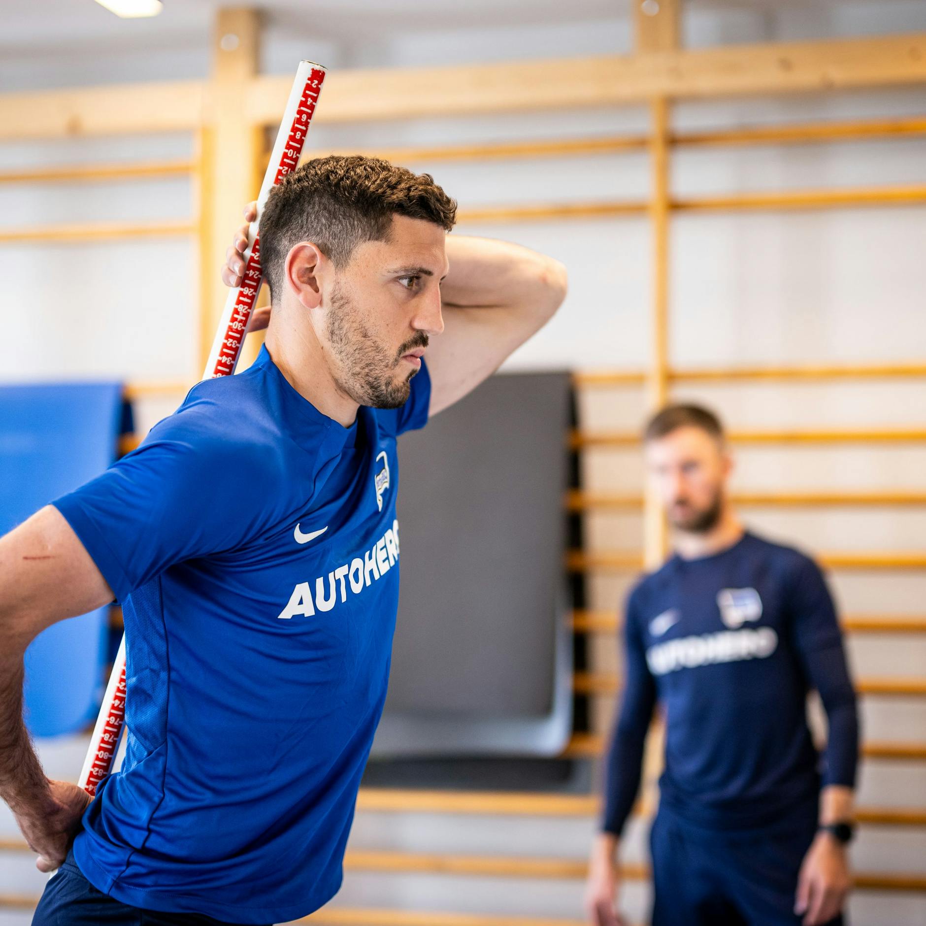 Agustin Rogel beim obligatorischen Medizincheck.