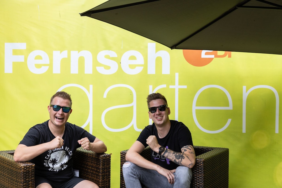 The hit duo DJ Robin (r) & Schürze landed a big summer hit with 