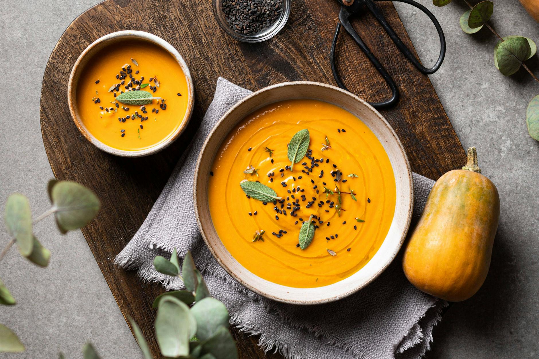 Die Kürbissuppe nach Omas Rezept ist so köstlich!