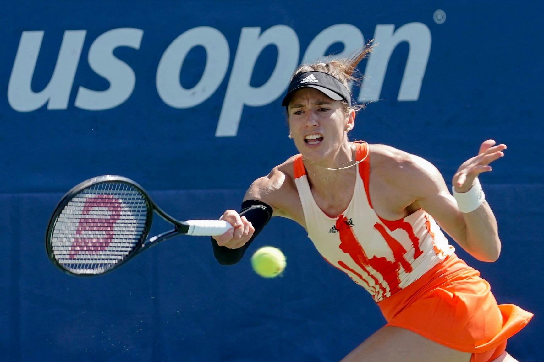 Emotionales Aus in Runde eins: Andrea Petkovic verliert das letzte Grand-Slam-Spiel ihrer Karriere gegen Belinda Bencic.