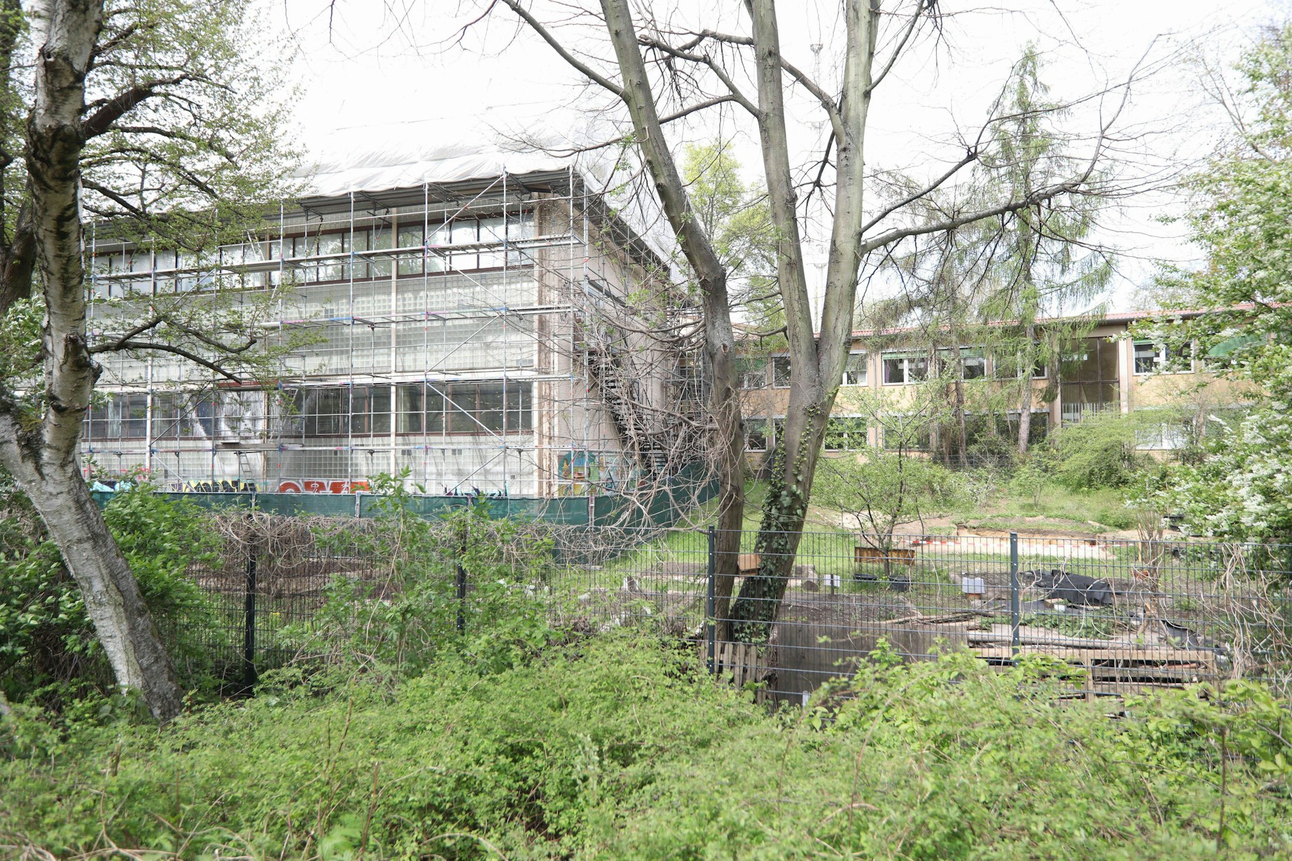 Die Anna-Lindh-Schule in Wedding ist von Schimmel befallen. Seit den Sommerferien ist sie geschlossen.