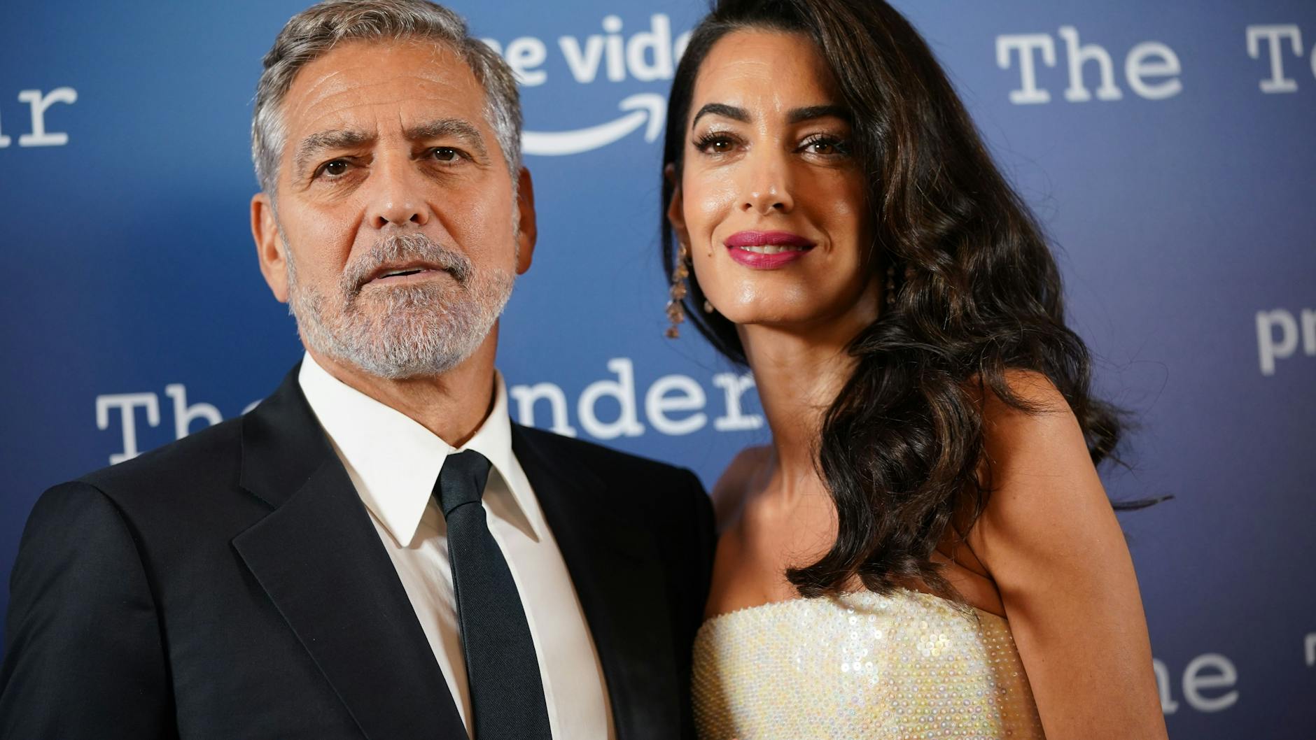 George Clooney ist ein bekannter Bartträger.