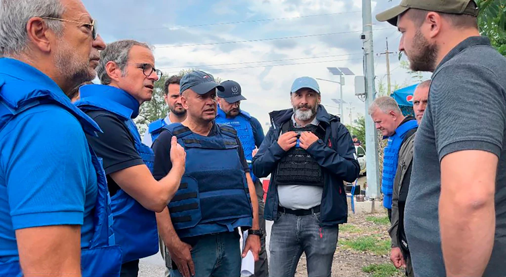 IAEA-Team beginnt mit Inspektion im ukrainischen Atomkraftwerk Saporischschja