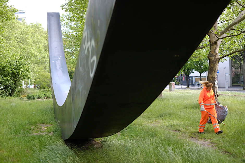 Beliebte Müllwerker: die Berliner Stadtreinigung (BSR) im Einsatz