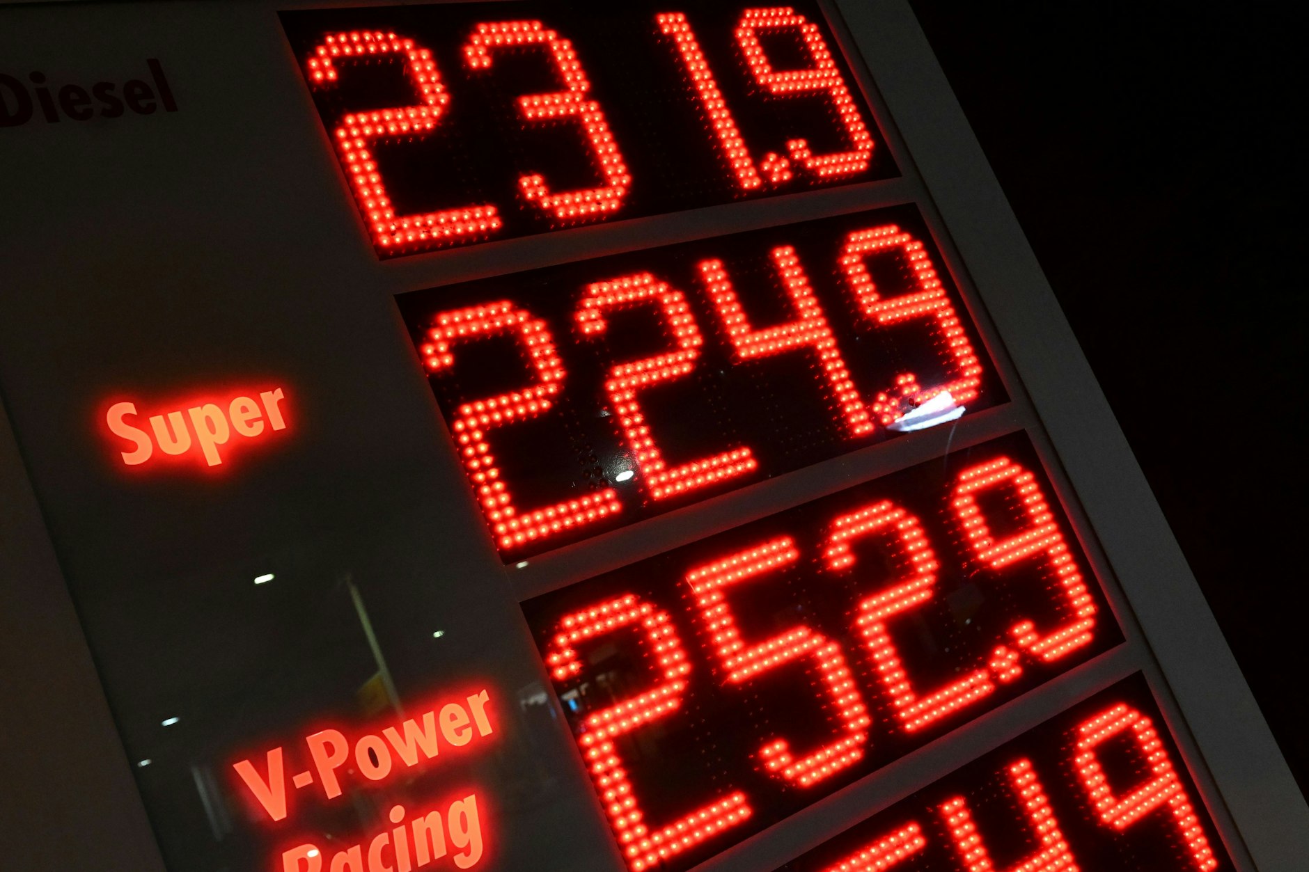 Die Sprit-Preise sind nach Ende des Tankrabatts über Nacht explodiert.