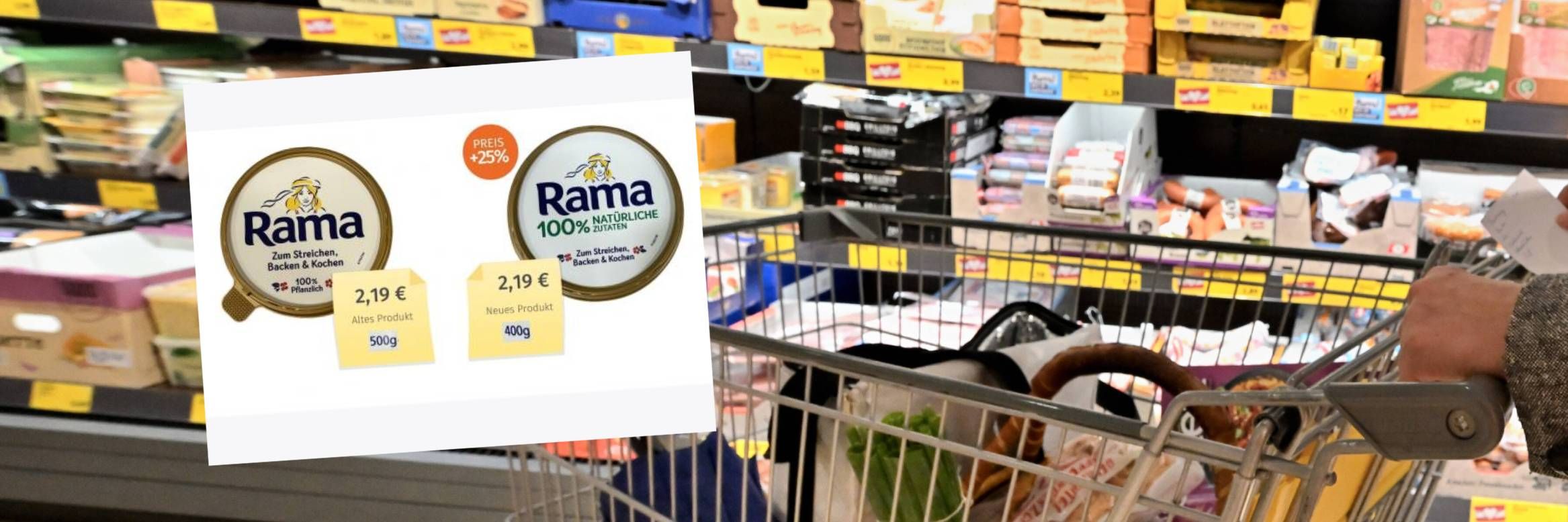 Image - Preiserhöhung durch Mogelpackung: Wie uns die Lebensmittelindustrie in der Inflation übers Ohr hauen will!