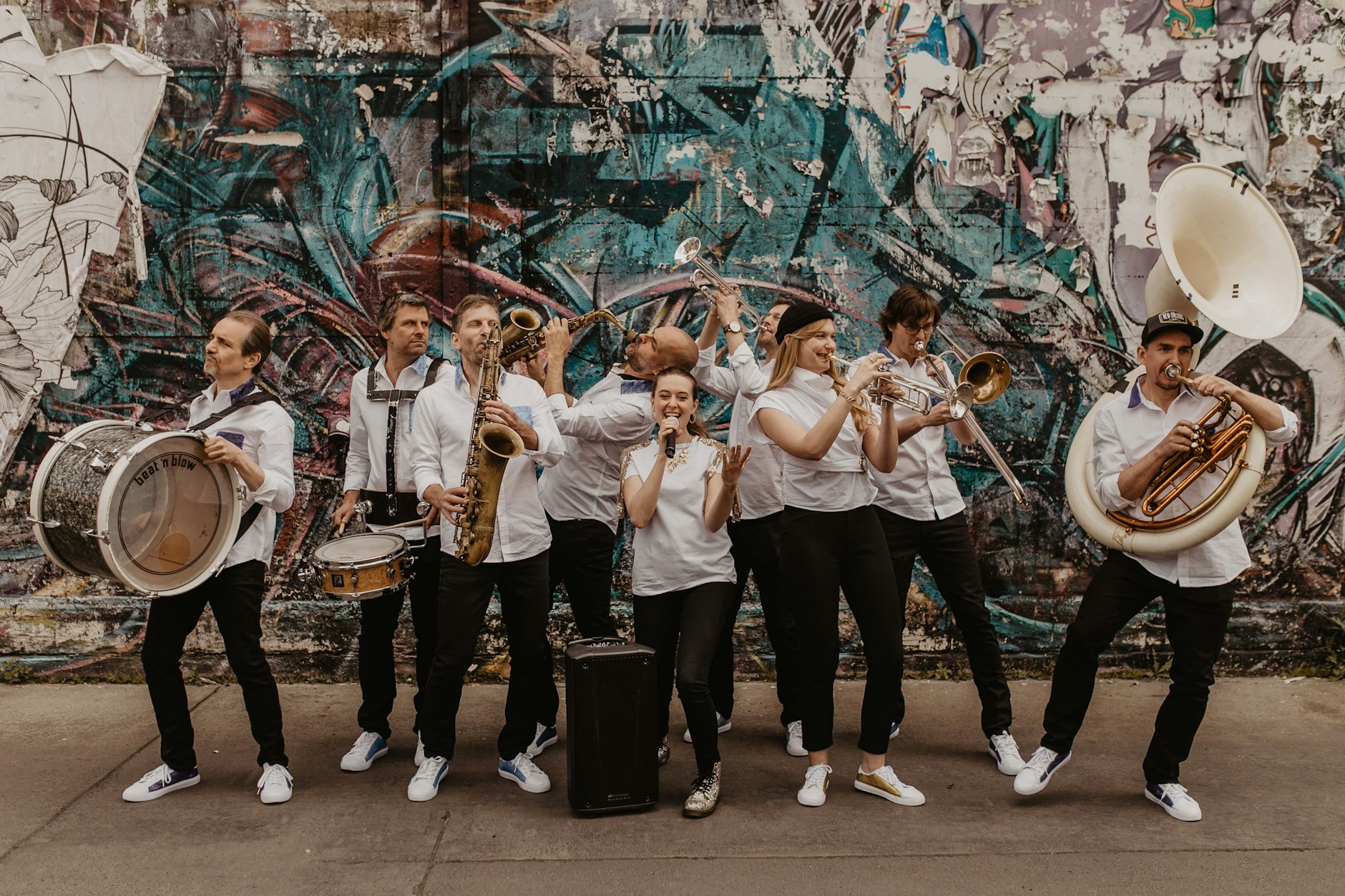 Die Berliner Brassband Beat ’n Blow