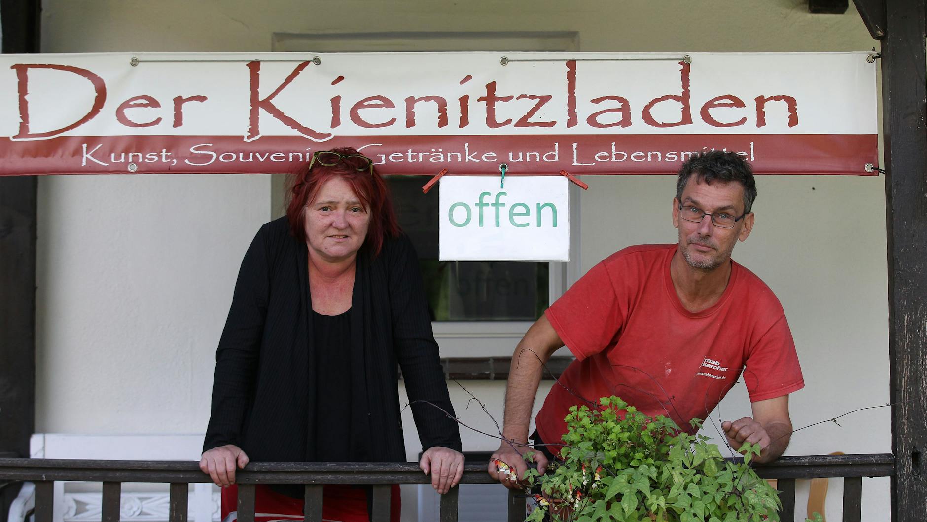 Odette und Frank würden gern die Touristen in der Region versorgen. Doch die bleiben derzeit aus. 