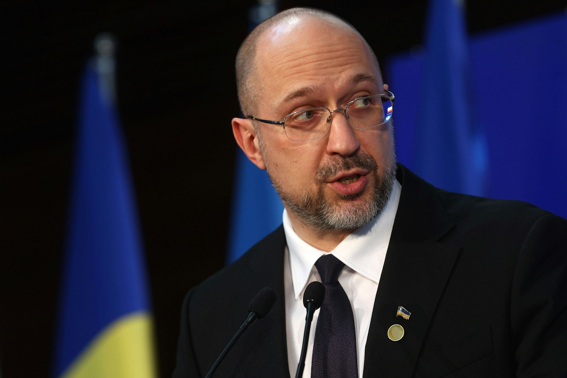 Ukrainischer Ministerpräsident Schmyhal kommt nach Berlin