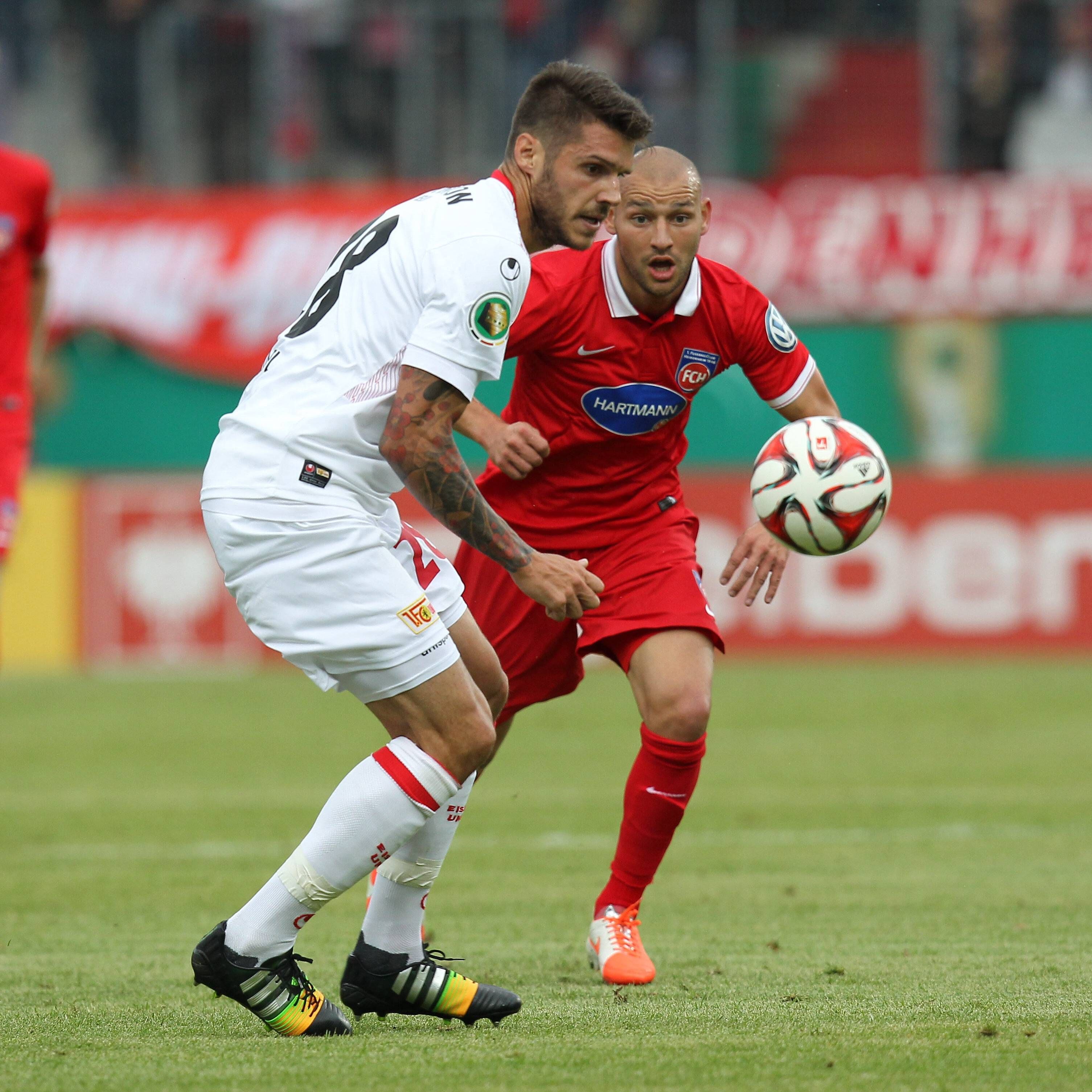 Heimspiel gegen Heidenheim! Der 1. FC Union freut sich auf die zweite Runde im DFB-Pokal