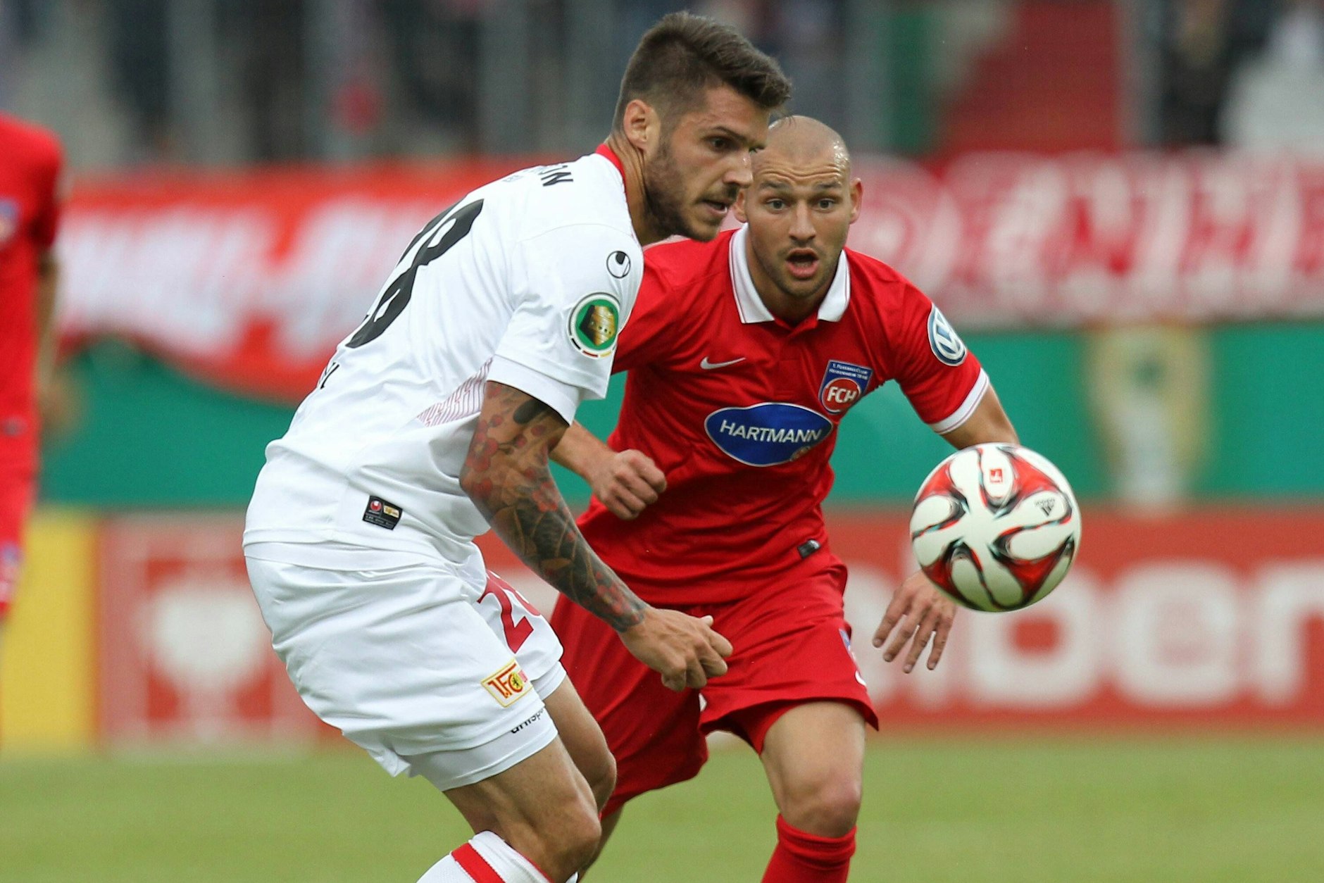 Christopher Trimmel, der heutige Kapitän des 1. FC Union, hat seine erste Begegnung mit dem FC Heidenheim nicht in bester Erinnerung. Mit 1:2 setzte es 2014 ein Erstrunden-Aus im Pokal.